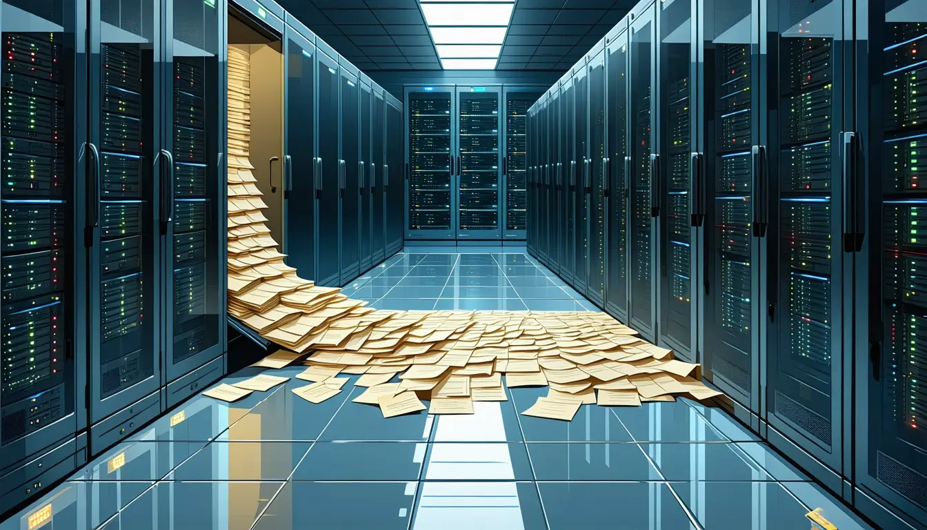 Illustration accompanying GitLab's commits API returns server files to callers who never log in