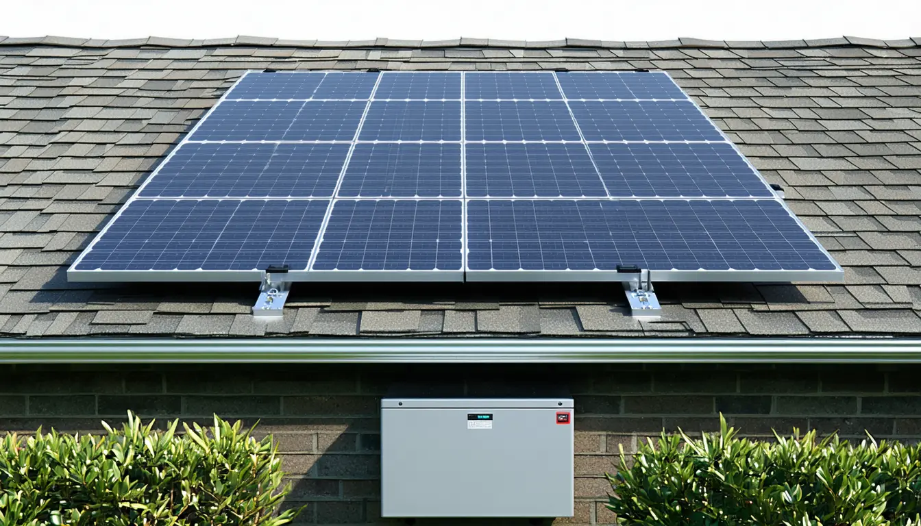 Illustration accompanying Resilience Energy keeps the title to the free solar it installs on other people's roofs
