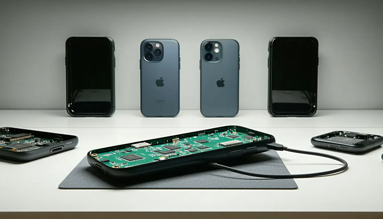 Illustration accompanying TechCrunch's iOS 27 hands-on credits the working Siri to Google's Gemini models