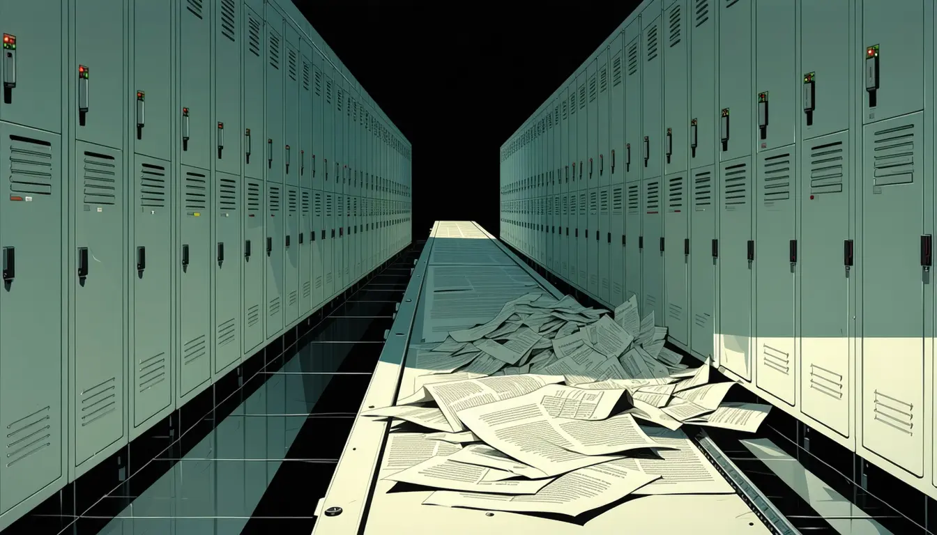 Illustration accompanying Whistleblower agents outnumbered cheaters 24 to 14 in DeepMind's 100-agent run
