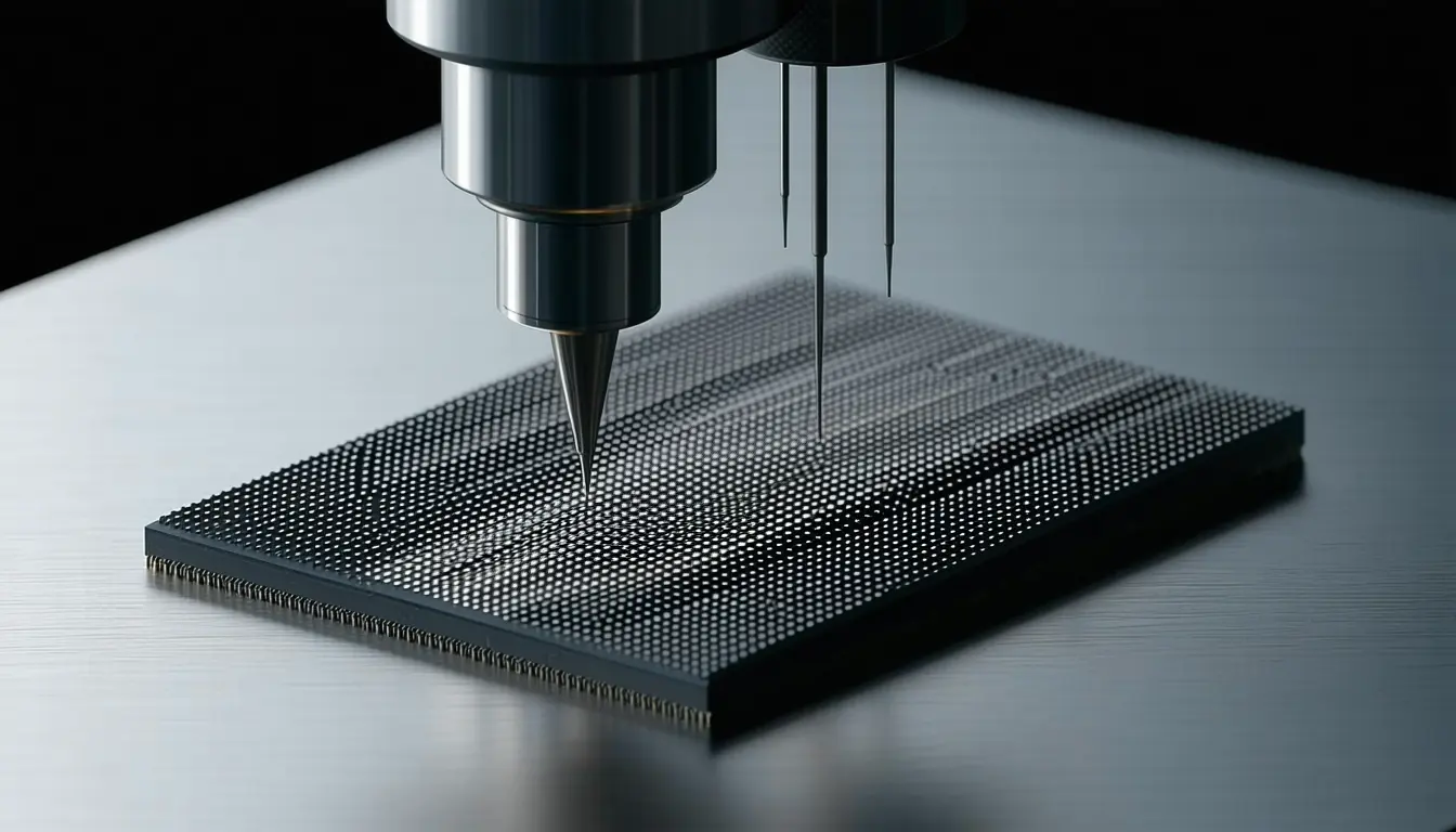 Illustration accompanying Collective skyrmion switching produced an artificial synapse that works at room temperature