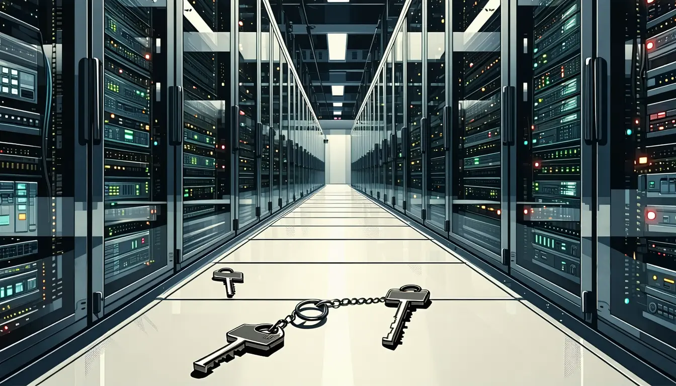 Illustration accompanying A console fix to an over-broad IAM role reverts on the owning team's next deployment