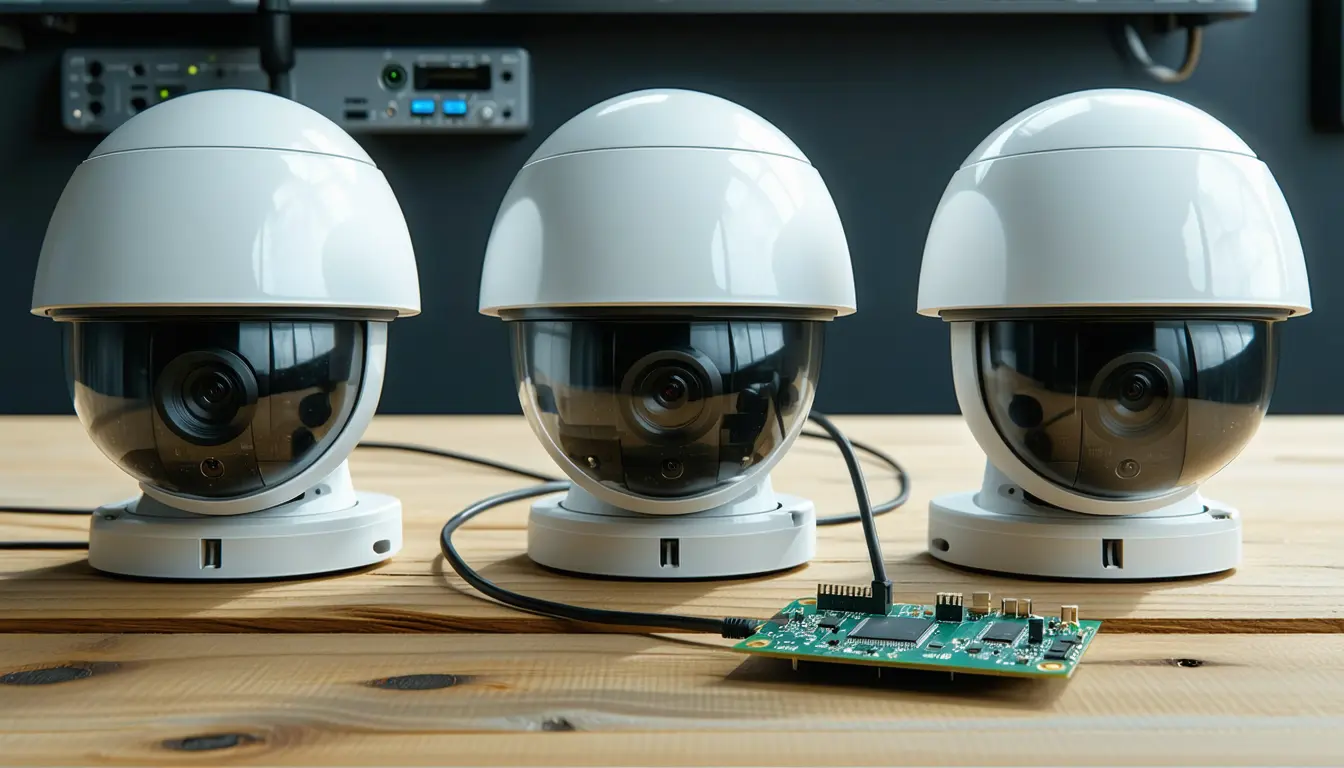 Illustration accompanying MiBee Eye makes a spare Linux board announce itself to an ONVIF recorder as an ordinary camera