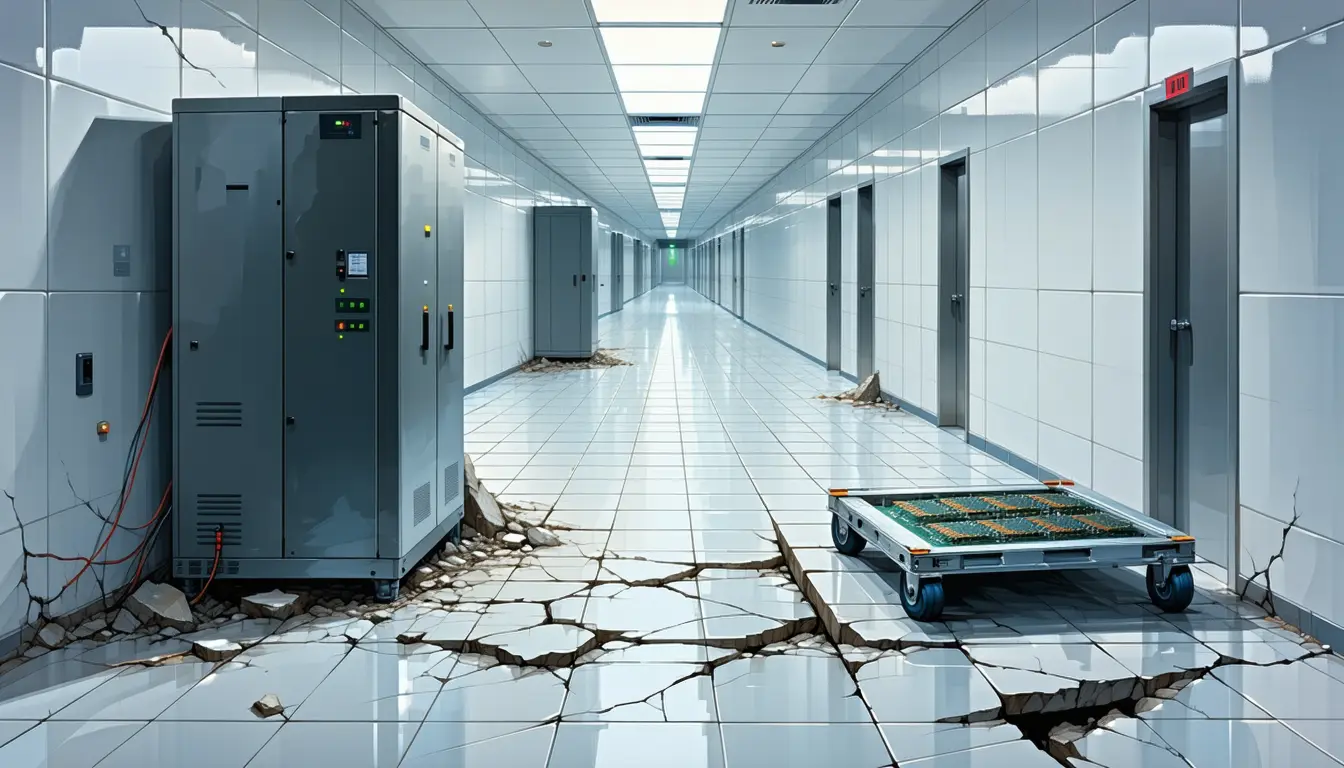 Illustration accompanying ASM International fell four times as far as Nvidia on two AI safety statements