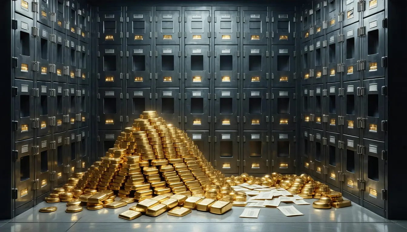 Illustration accompanying Gold led all assets in 13 of 54 years since 1972, while growing 4.85% a year in real terms