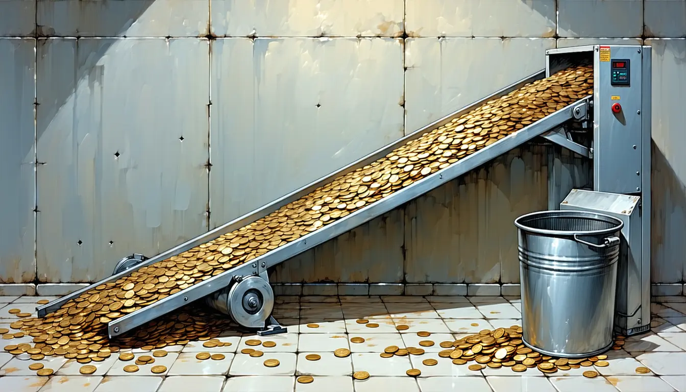 Illustration accompanying Robinhood Chain keeps 2.2 basis points of the $1.81 billion it clears in a day