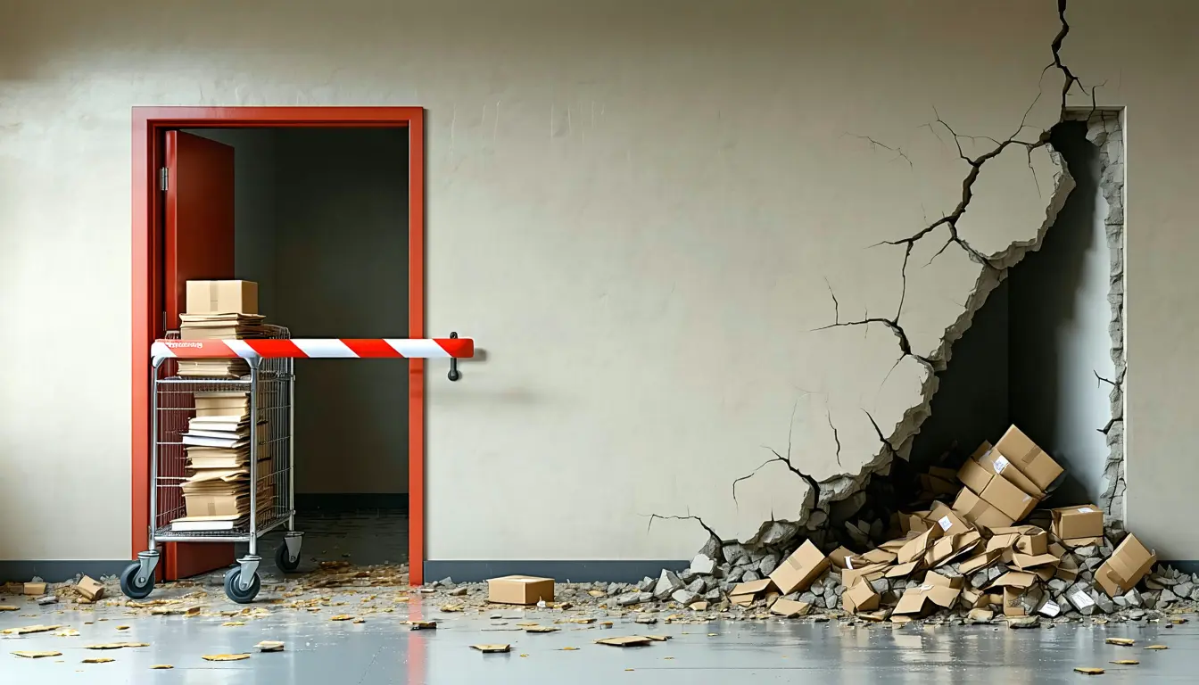 Illustration accompanying A post-failure approval gate outlives its risk by surviving its own review
