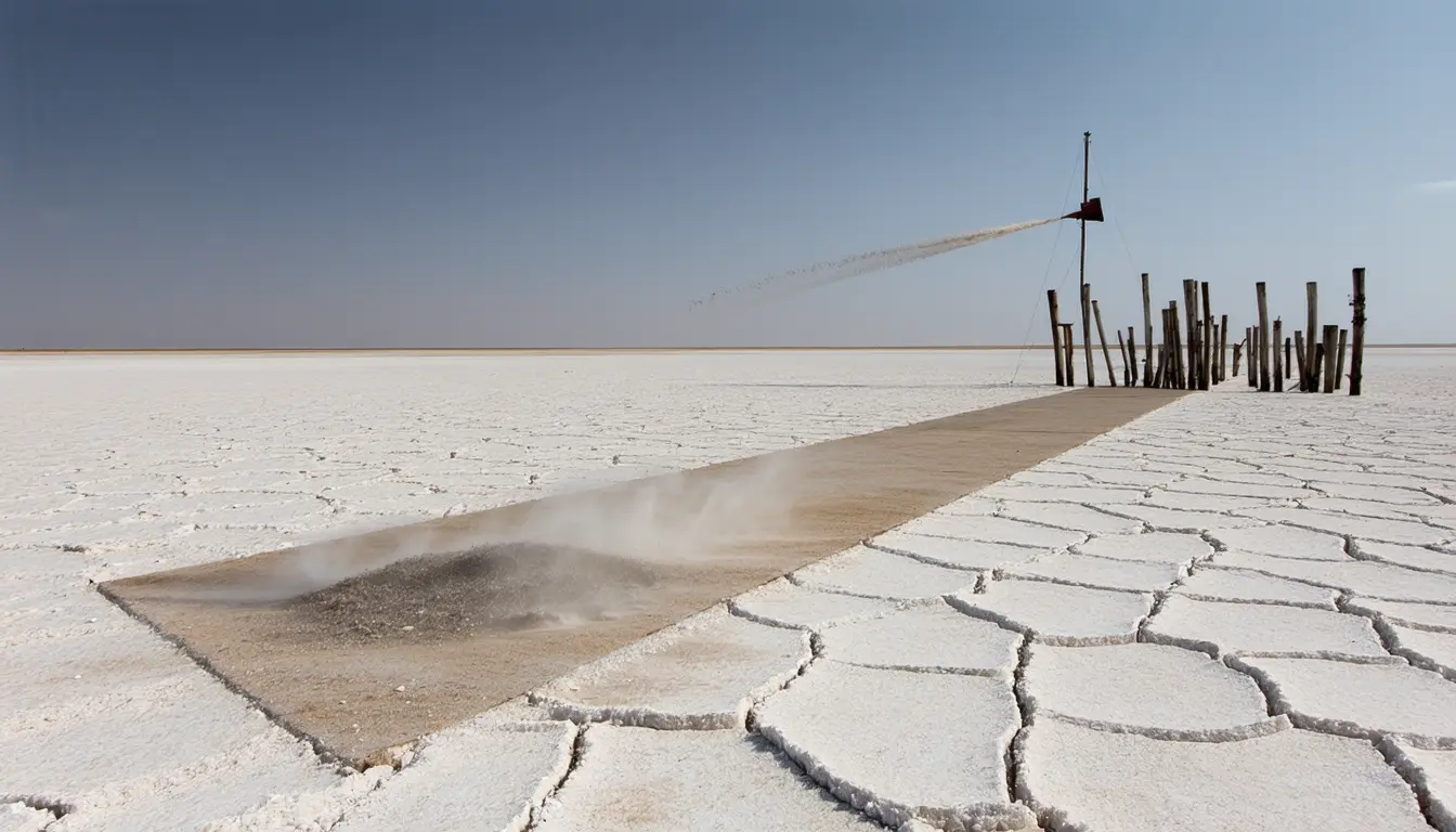 Illustration accompanying A Utah report prices Great Salt Lake dust at $115.79 million a year at 4,192 feet