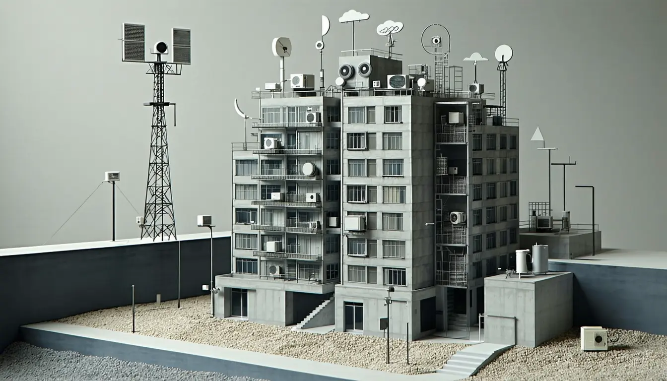 Illustration accompanying NSF NCAR couples its Atlanta heat dataset to a weather model that accounts for buildings