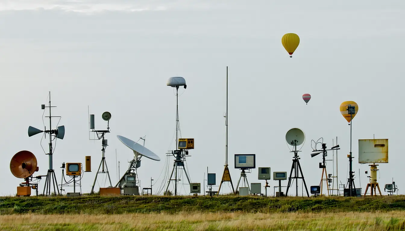 Illustration accompanying Richer countries get more accurate weather forecasts, 35 years of ECMWF data show