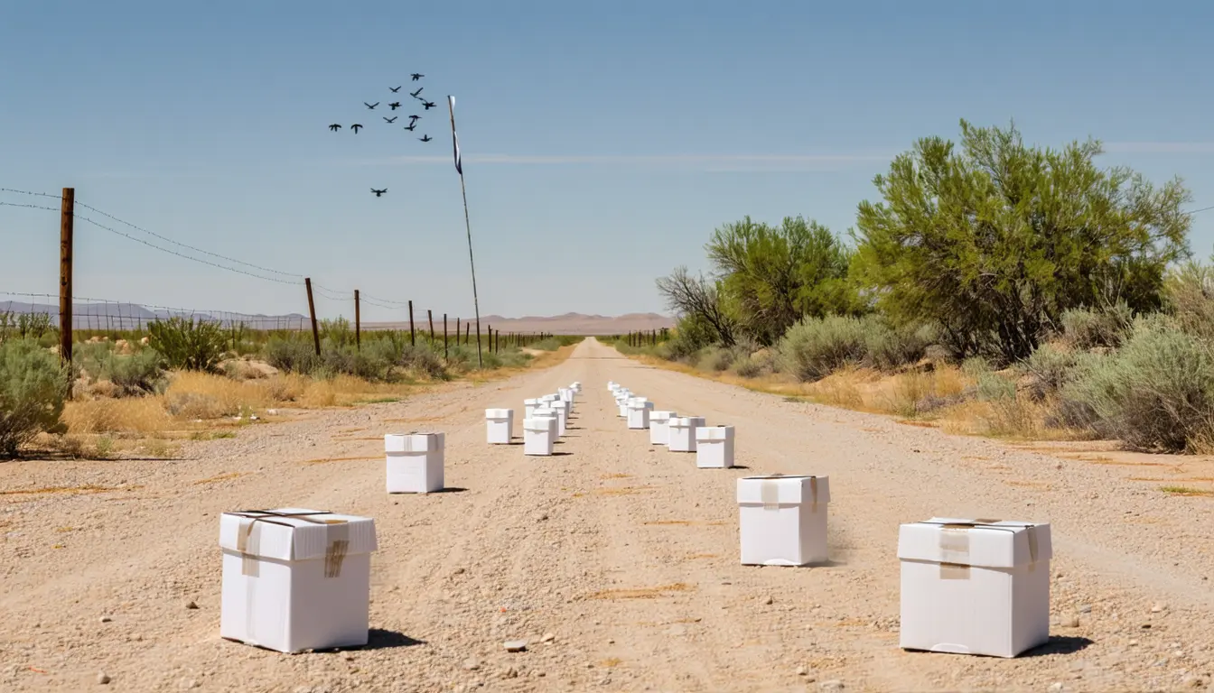 Illustration accompanying USDA is placing sterile screwworm flies where its predictive models point