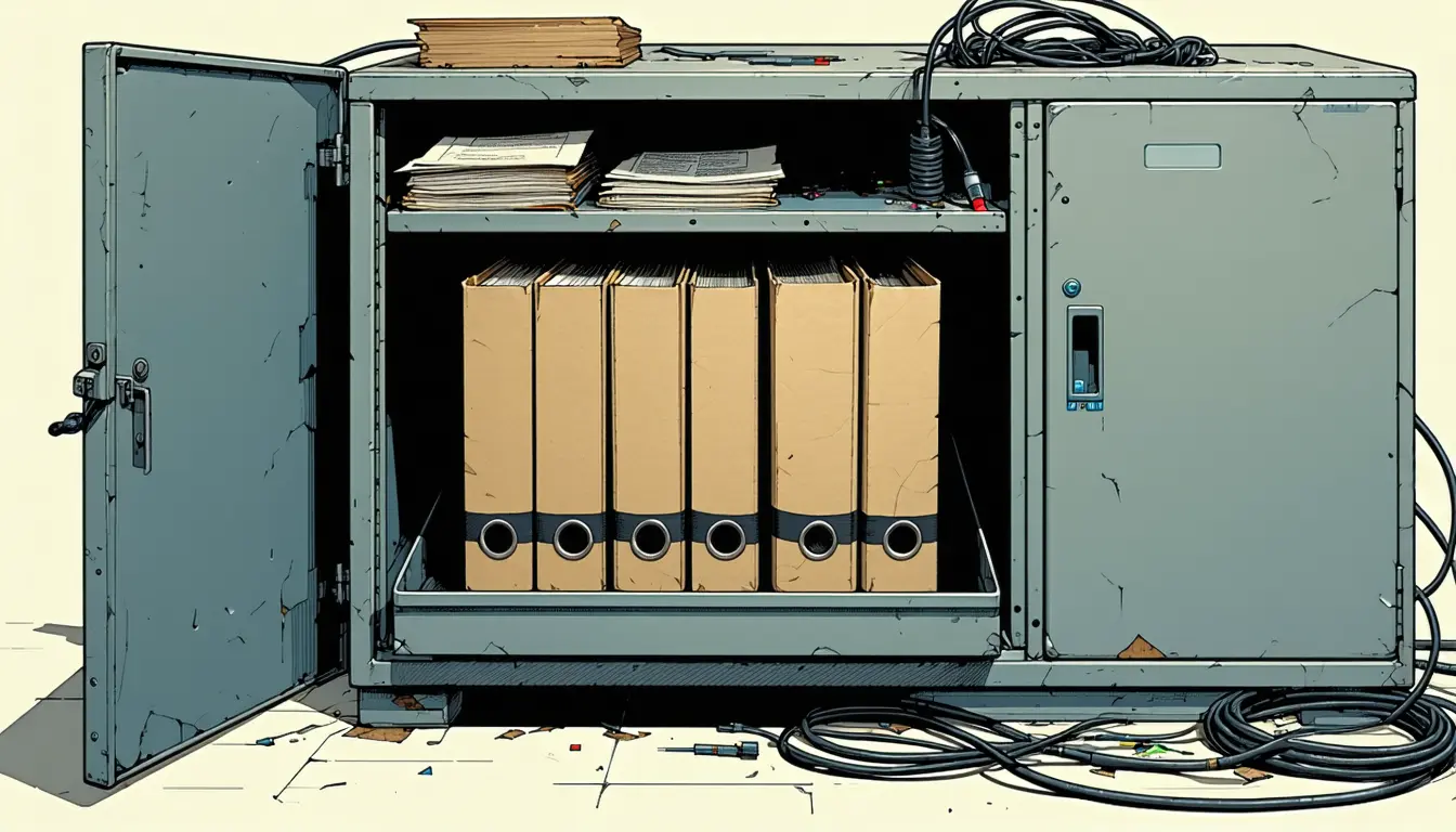 Illustration accompanying A 3,442-byte skill copy in a gitignored .gemini directory became a second source of truth