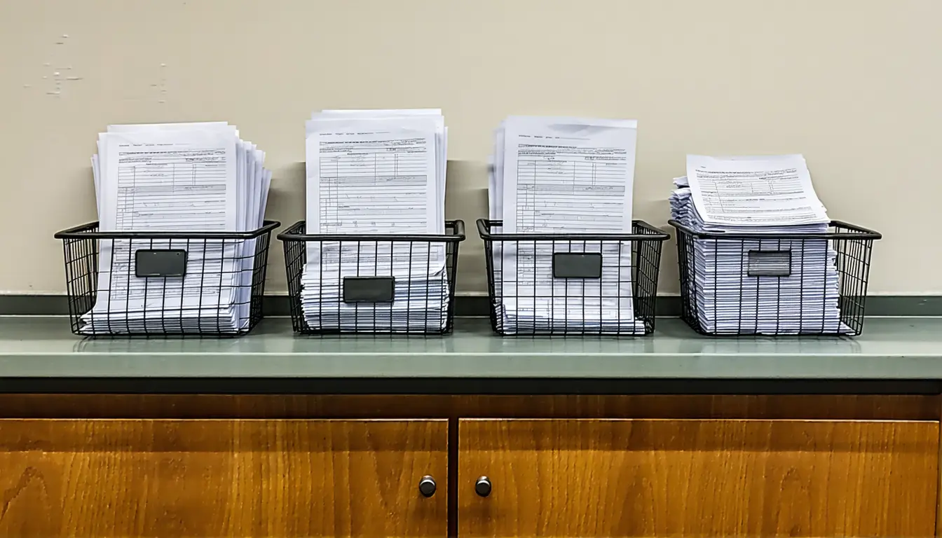 Illustration accompanying Four eTRAKiT hosts running the same product cap a permit search at 100 to 1,000 rows