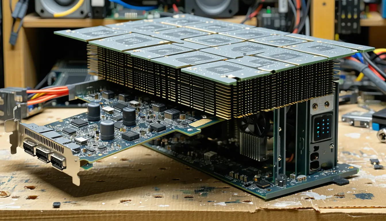 Illustration accompanying One column in ollama ps separates a driver fault from a VRAM shortfall