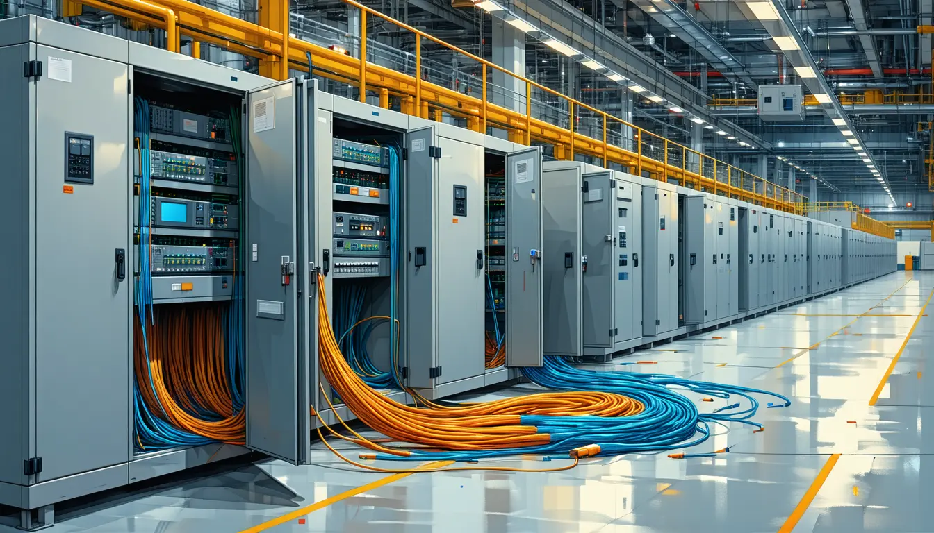 Illustration accompanying ZoomEye counts 202,686 Modbus and S7 ports that answer whoever can route to them