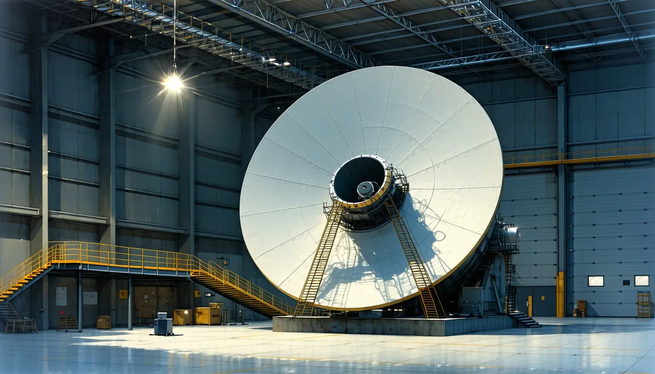 Illustration accompanying A UAB team solved the muon-ring shadow geometry of CTAO's dual-mirror telescopes