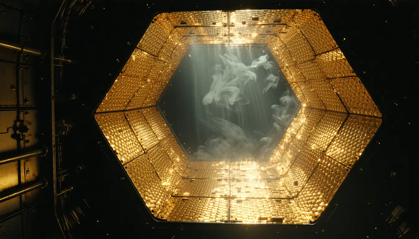 Illustration accompanying Webb finds the gas blown out of early dead galaxies mostly falls back