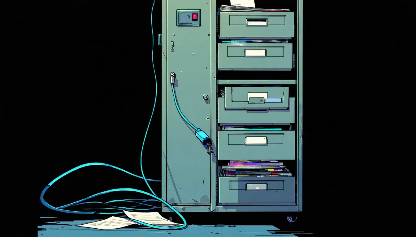 Illustration accompanying A GDPR breach filing in Spain credits the entire intrusion to an LLM agent