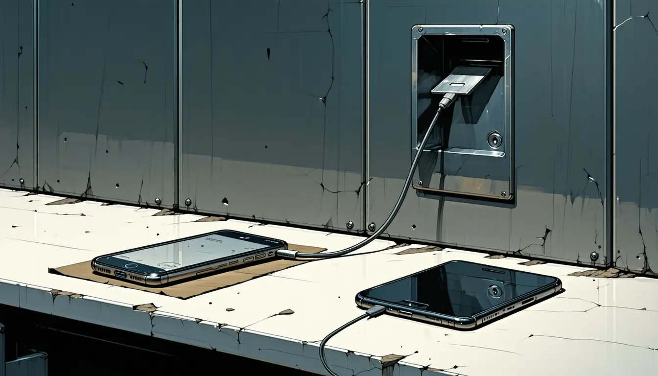 Illustration accompanying An unreleased Money tab in Claude's iOS app asks users to link their bank accounts