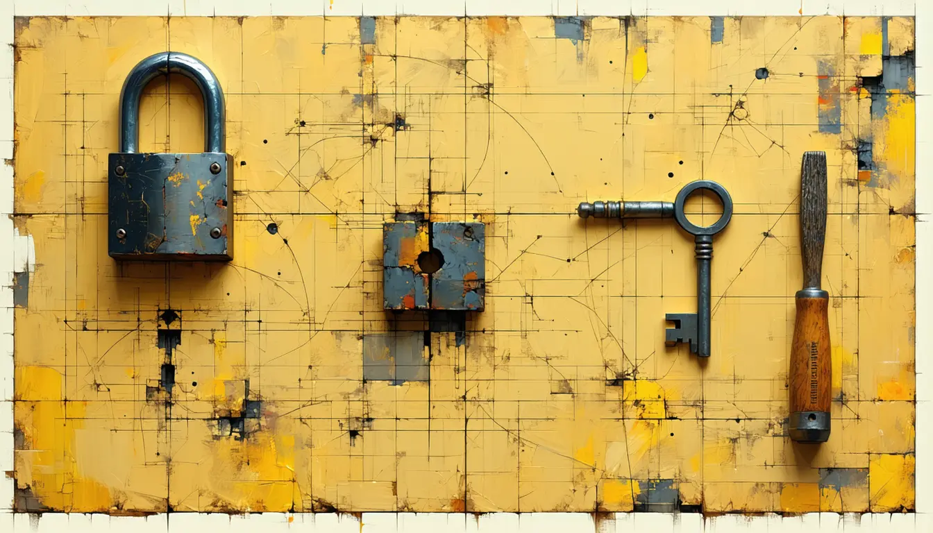Illustration accompanying APT36 derives its AES key from the same GitHub token it ships inside the binary