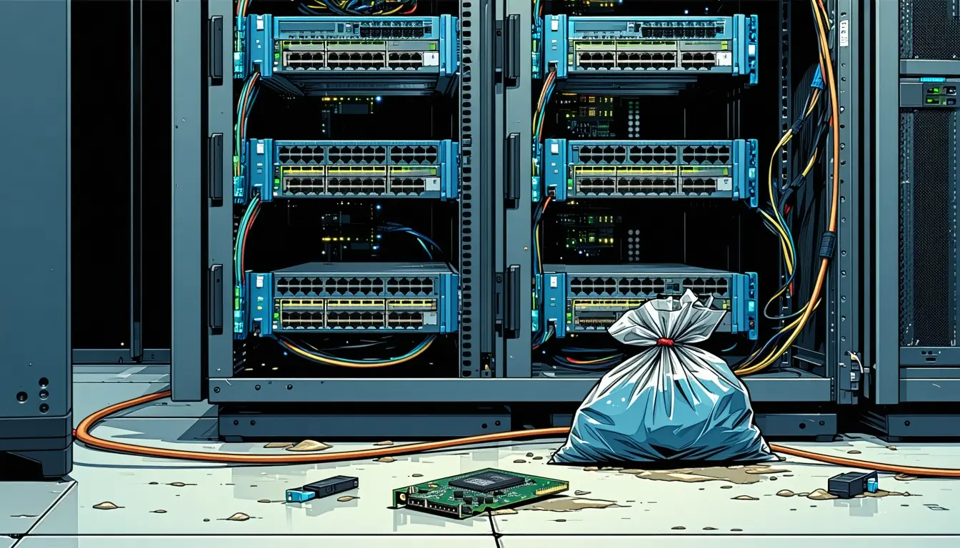 Illustration accompanying Cisco patches an ISE authentication bypass attackers used before the fix existed