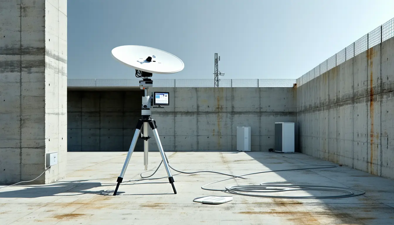 Illustration accompanying A connected NTRIP link left this receiver standalone until it was moved outdoors