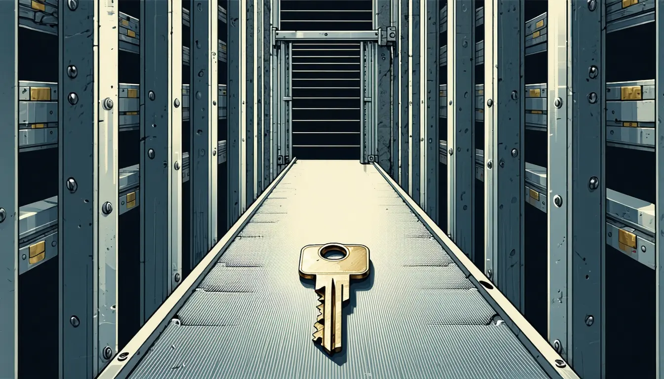 Illustration accompanying An SSH key upload scoring 0.02 survives this agent gate once the threshold hits 0.99