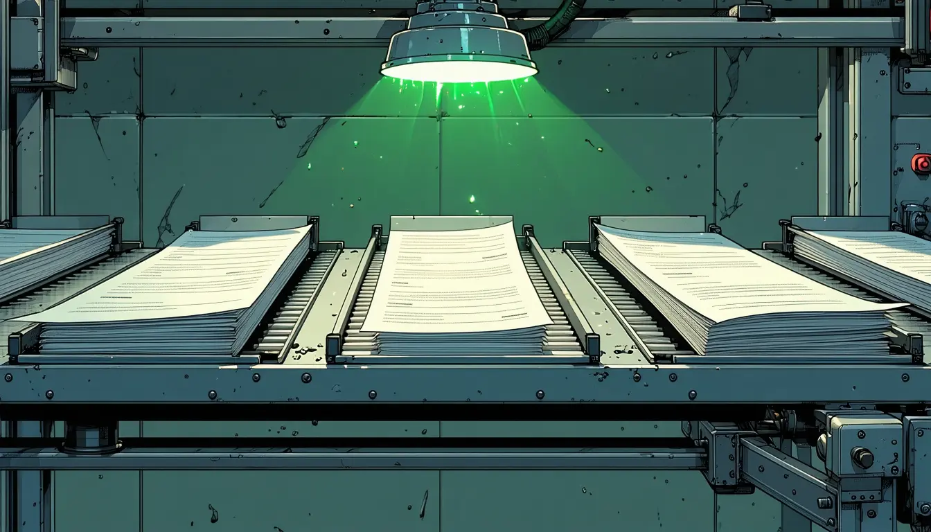 Illustration accompanying ArchUnitTS fails an architecture rule that inspected zero files
