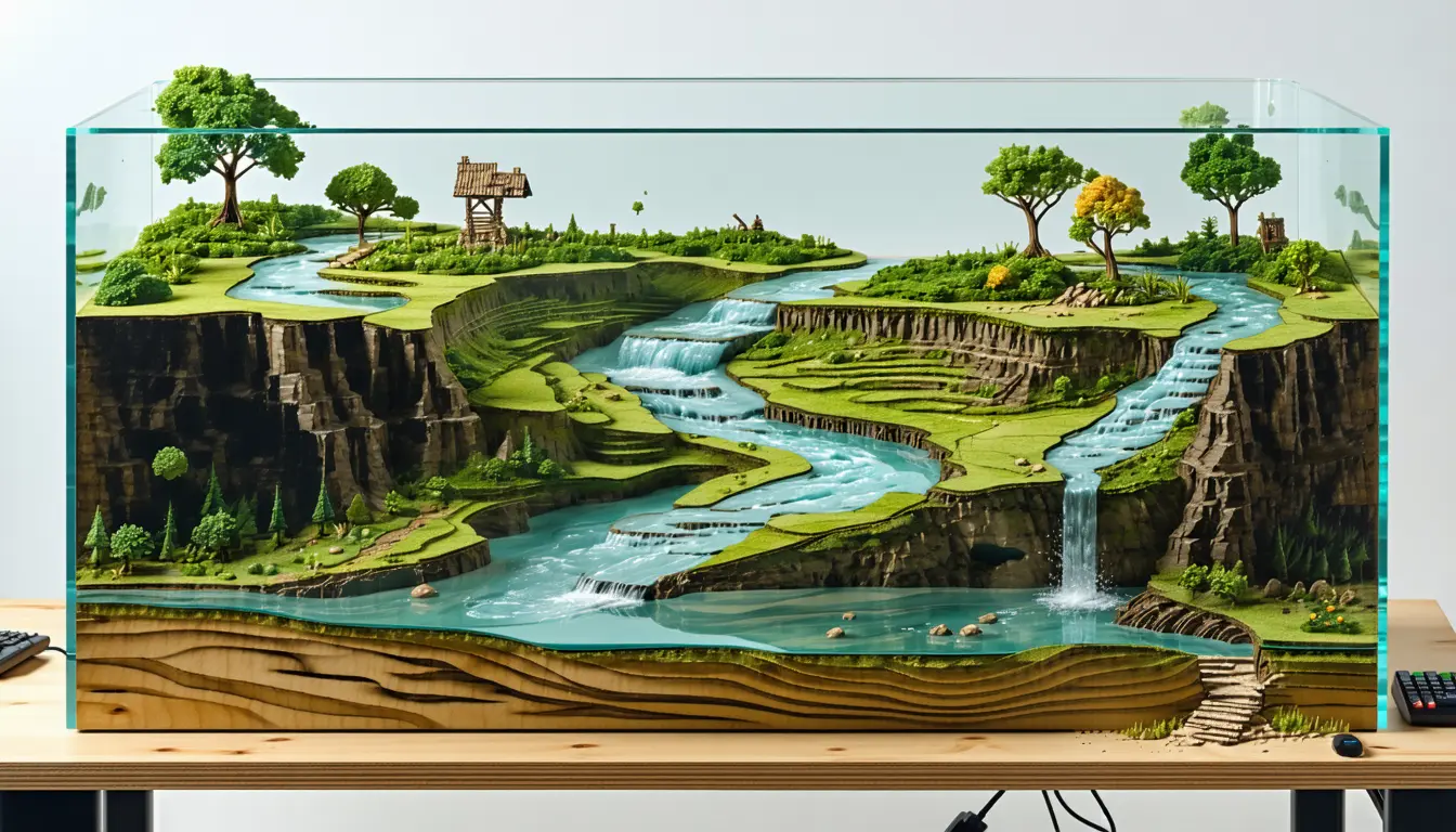 Illustration accompanying Don Watch replays the 2019 Sheffield flood from gauge records inside one browser tab