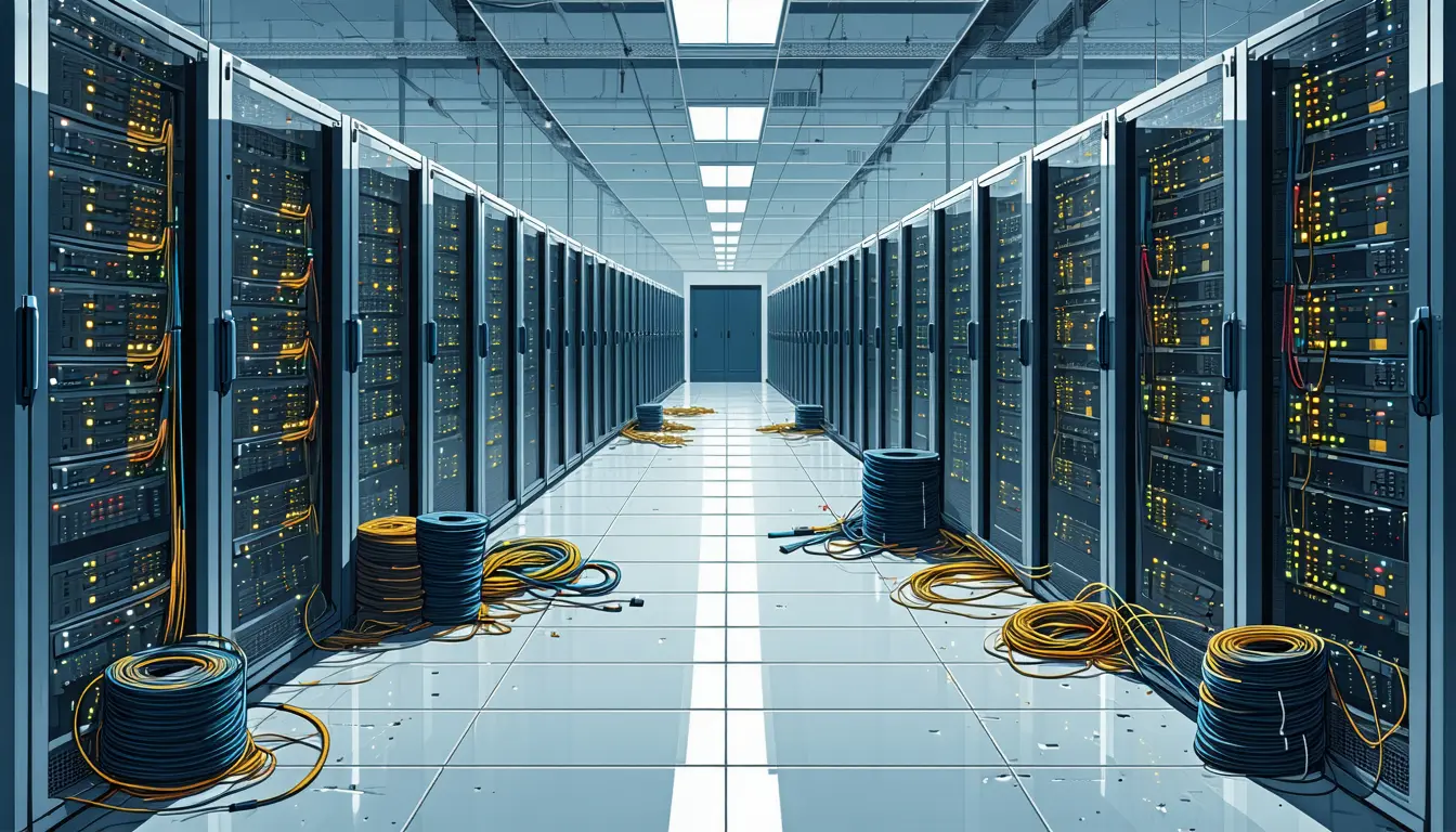 Illustration accompanying Hermes deleted 365,463 lines of its own code against a test suite that never changed