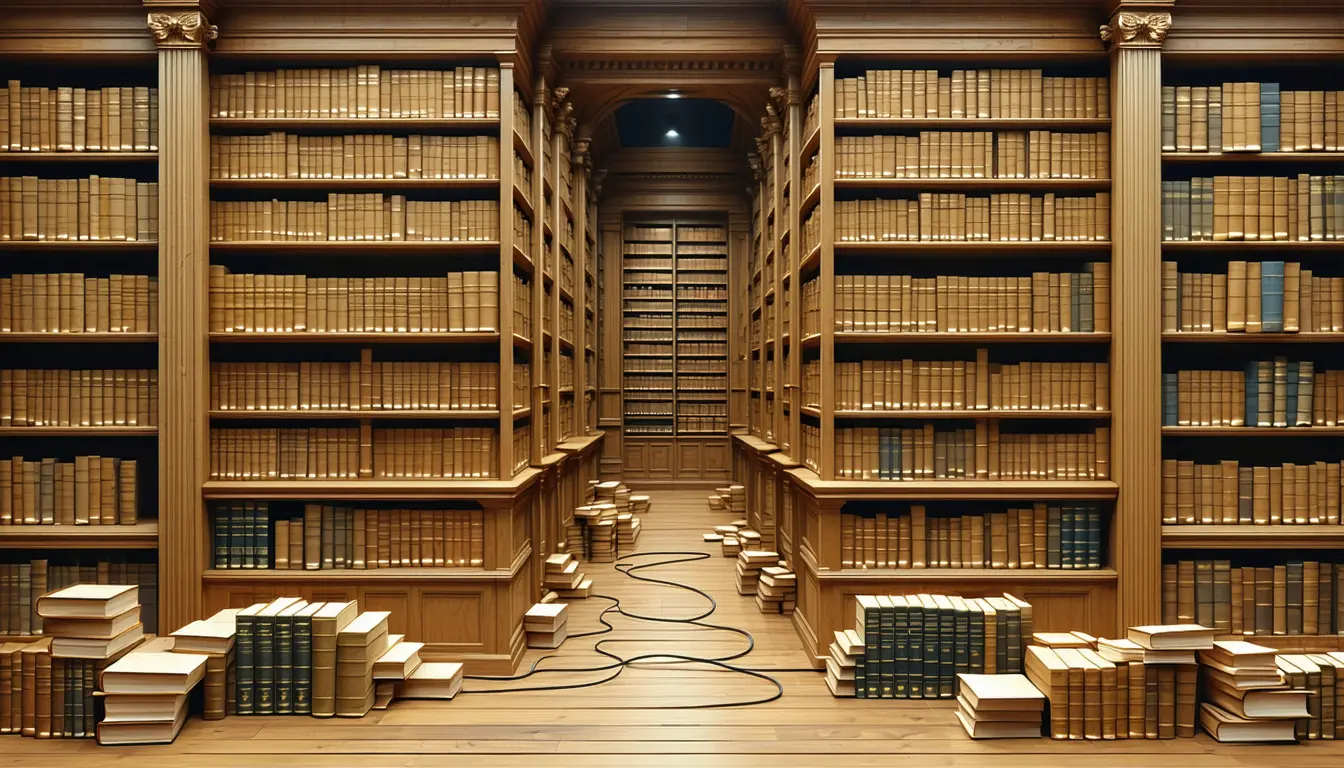 Illustration accompanying OpenAI bundles a 230 million-URL legal index behind the model ID gpt-6-astra-law