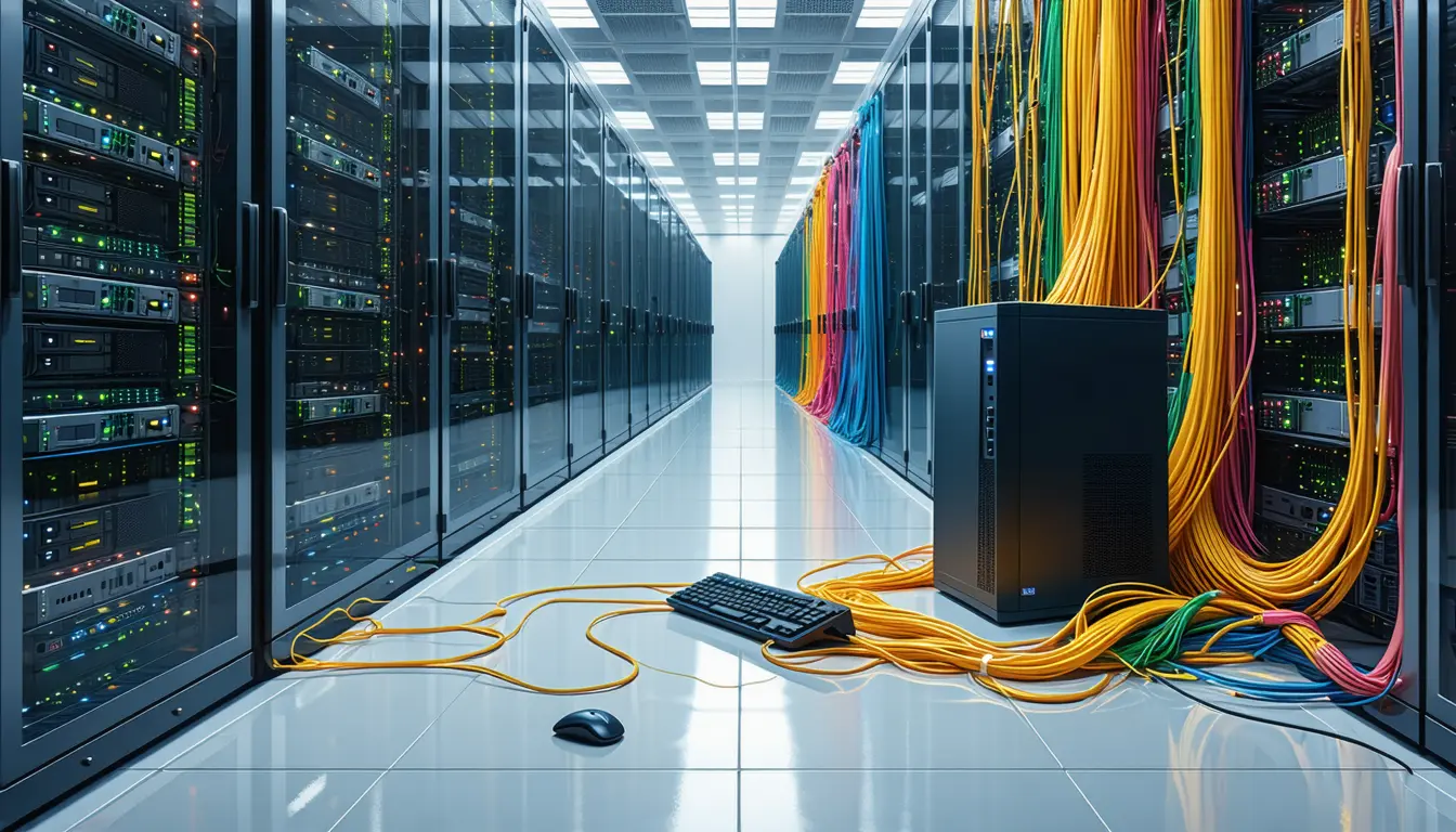 Illustration accompanying Anthropic's rebuilt Claude Code projects orchestrate agents only inside cloud sessions