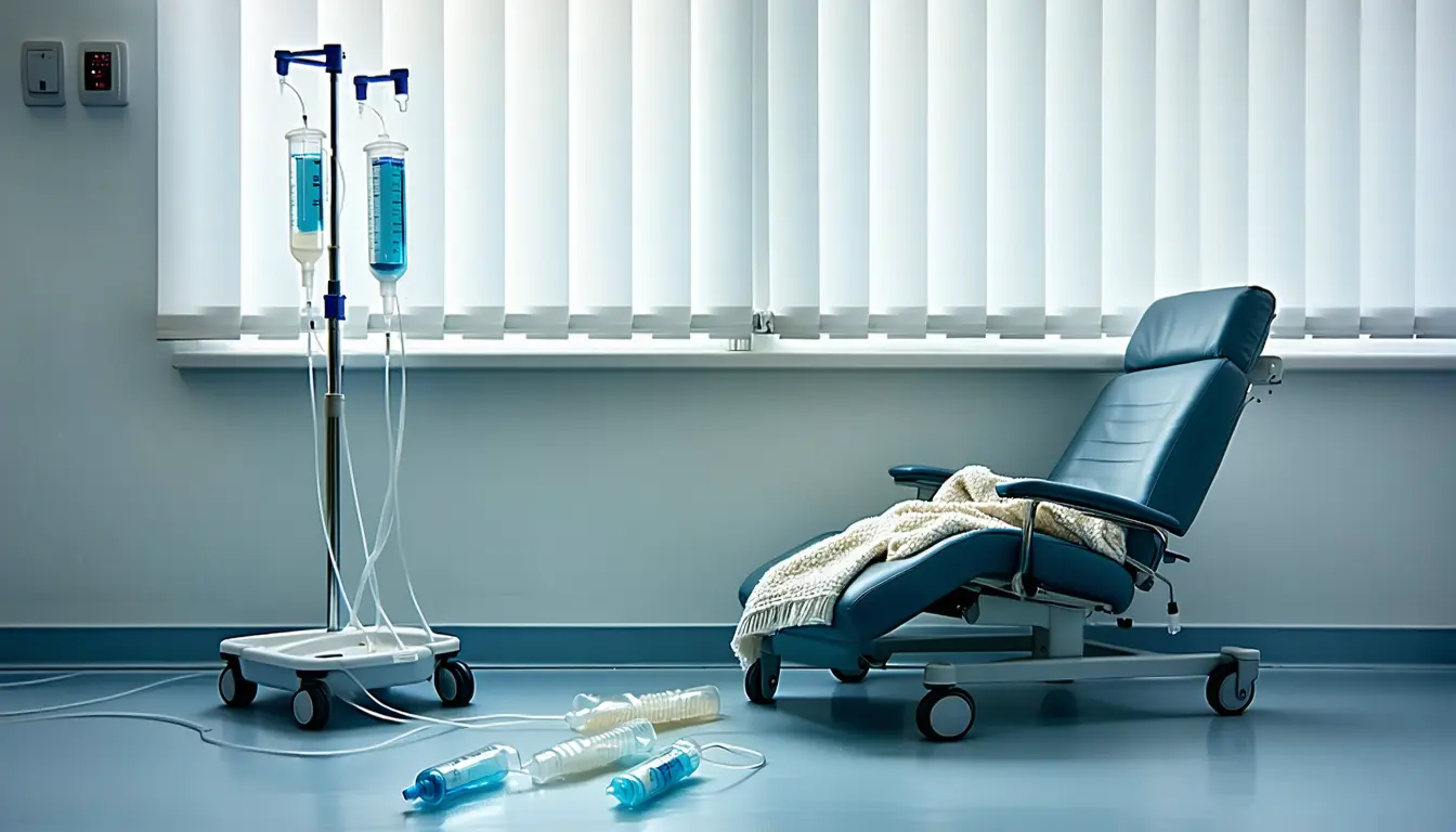 Illustration accompanying Two outpatient CAR T infusions put a 3-year-old's metastatic liver cancer into remission for a year