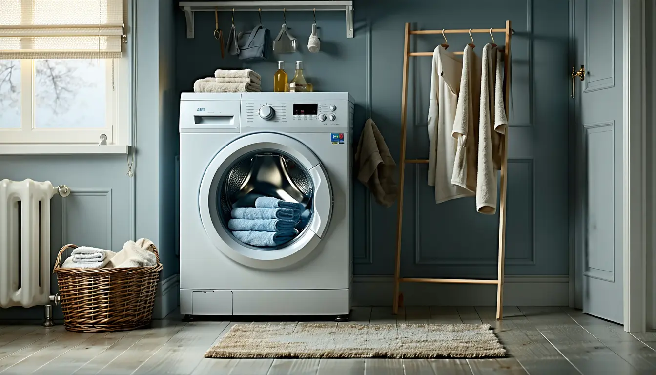 Illustration accompanying A drying-tolerant bacterium's byproduct gives forgotten laundry its wet-rag smell