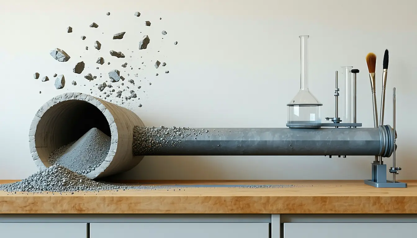 Illustration accompanying Heating titanium powder in methane grew MXene flakes tens of micrometers across