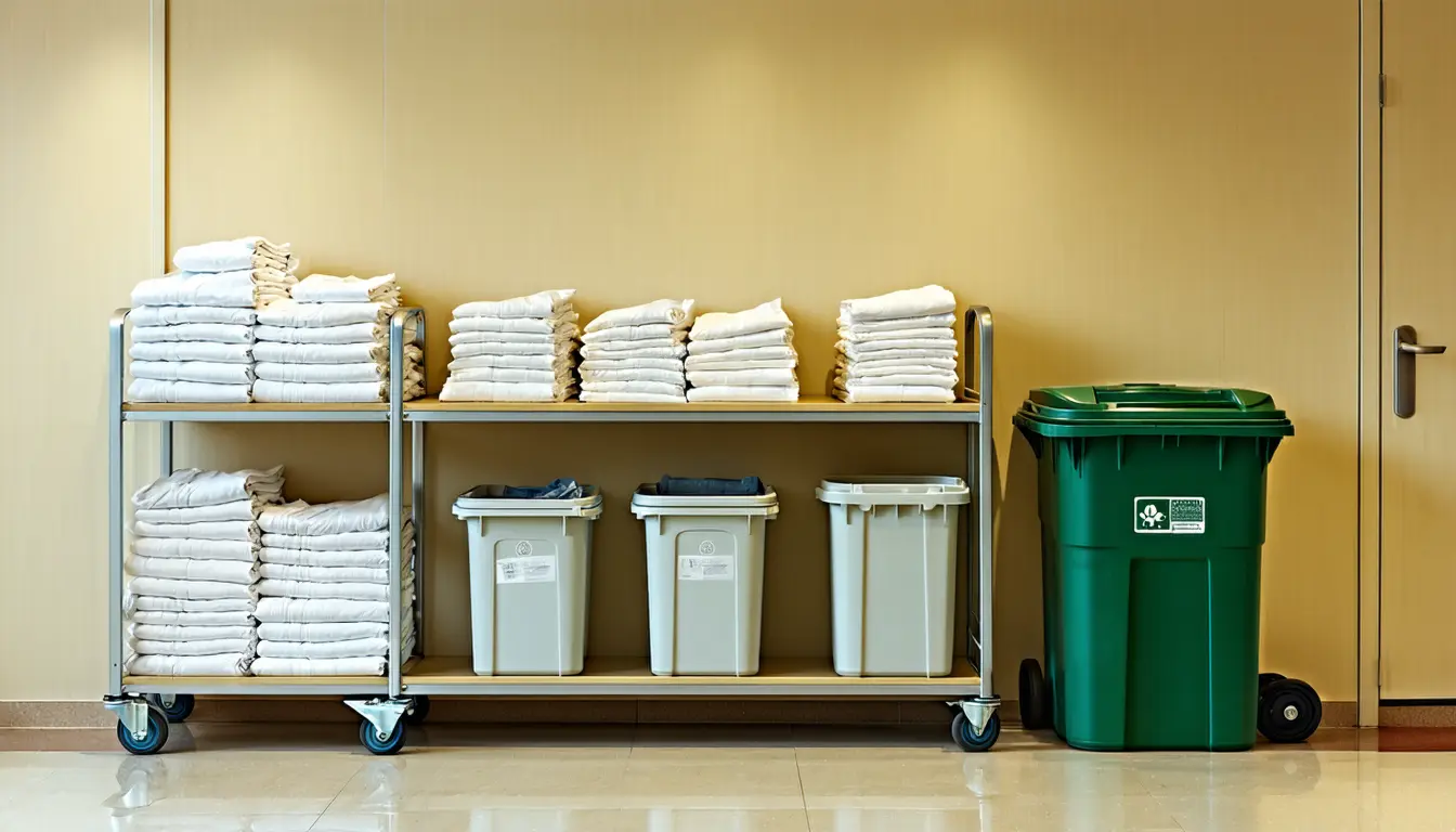Illustration accompanying Trash can liners cut one Motel One hotel's residual waste costs by about 30%
