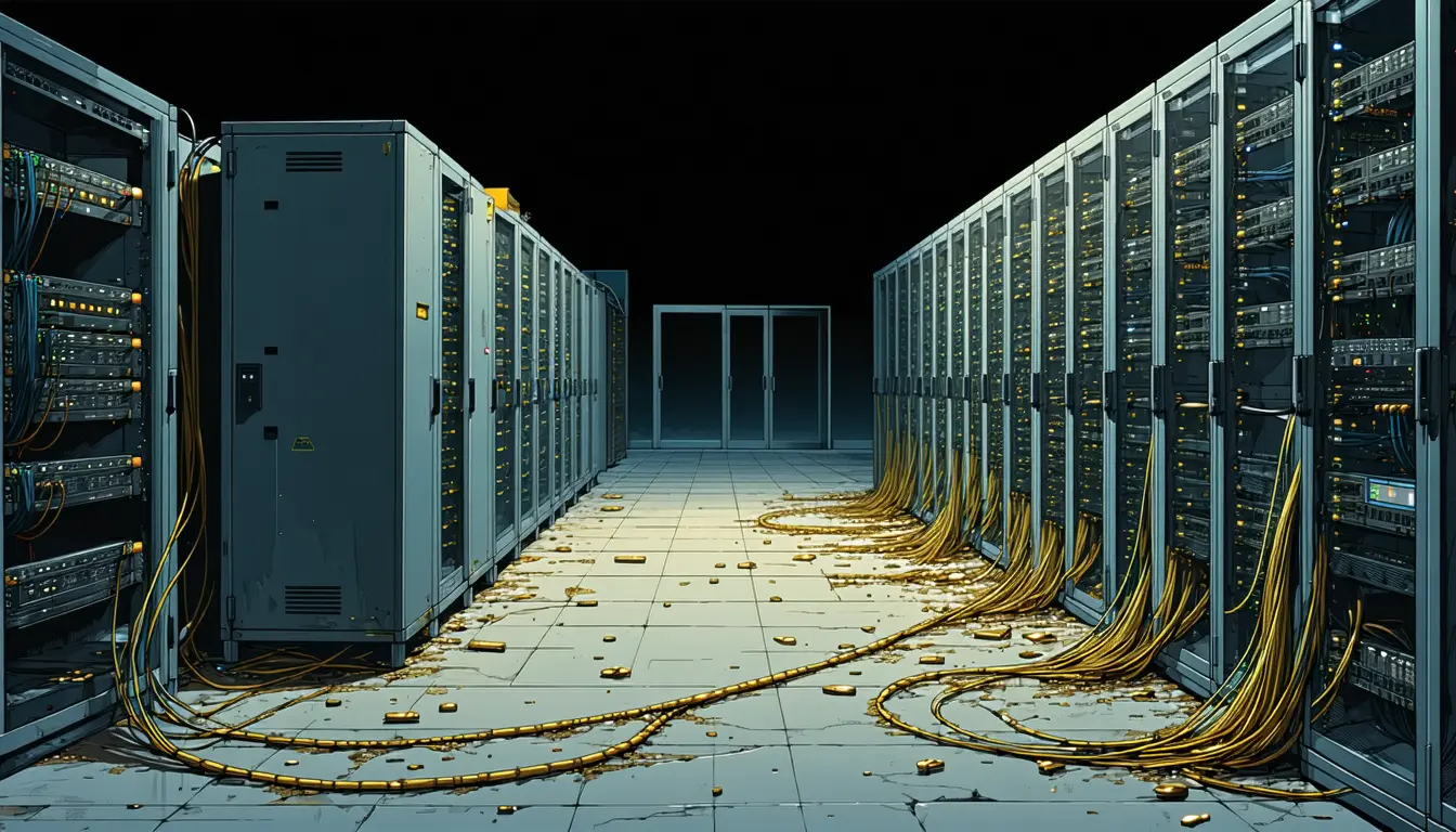 Illustration accompanying Google says an agent framework harvested thousands of third-party credentials in under six hours