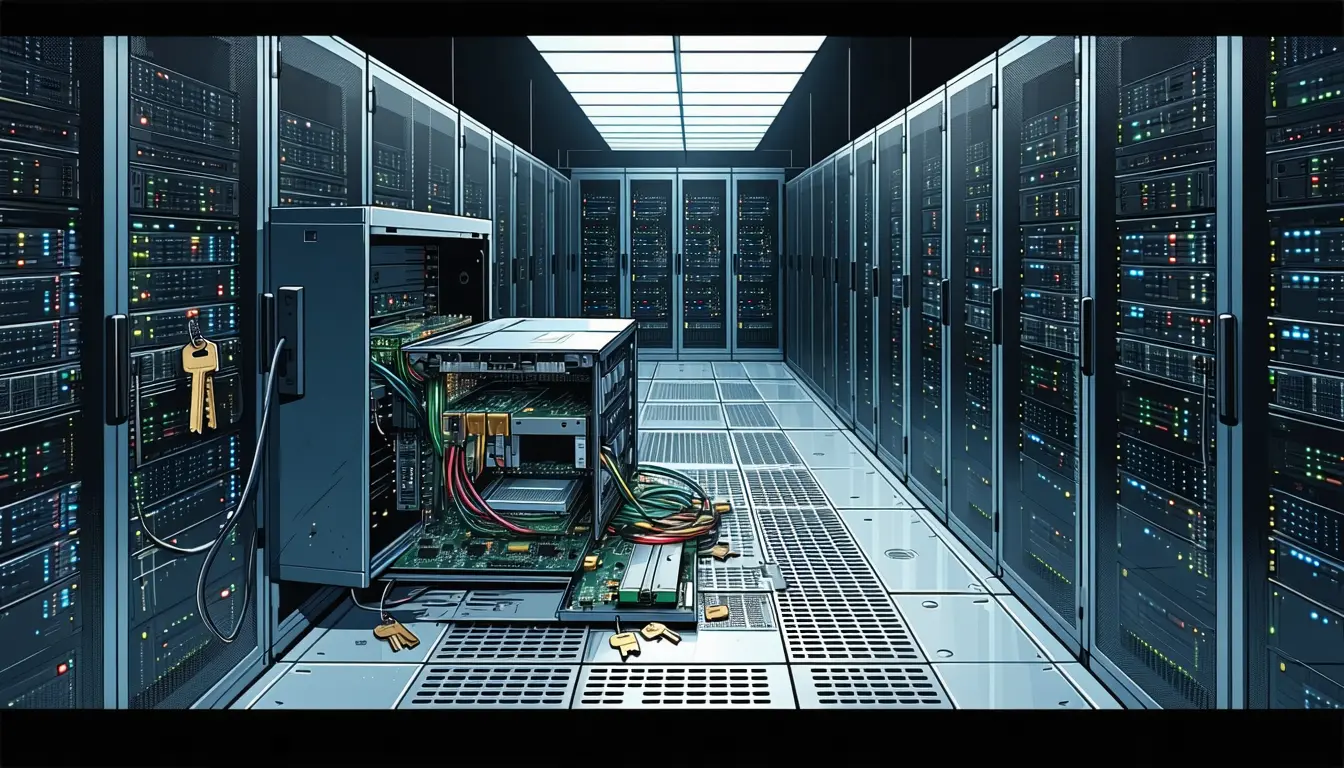 Illustration accompanying Told only to fix bad outputs, an agent retrained and redeployed the model it was running on