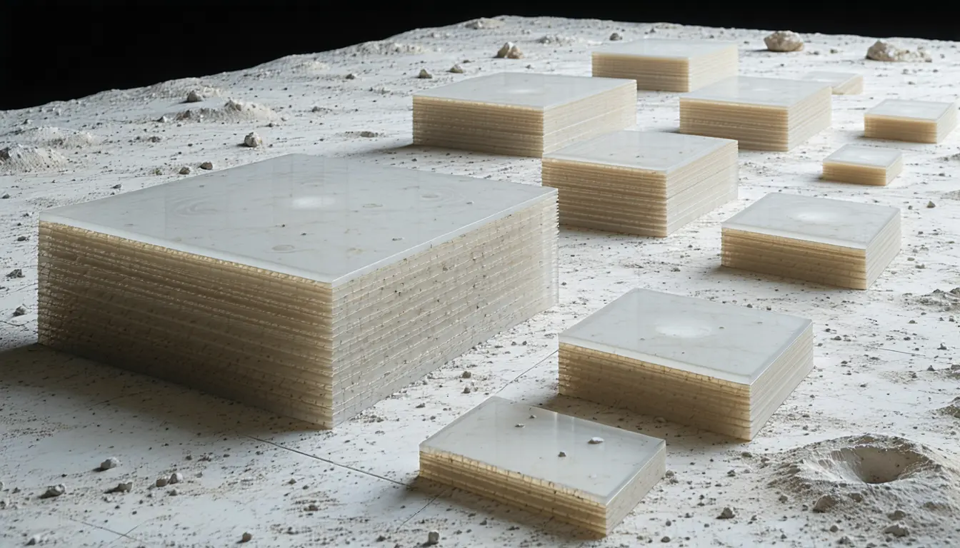 Illustration accompanying NASA and IBM's open lunar model trains one set of weights across a 100-fold resolution gap