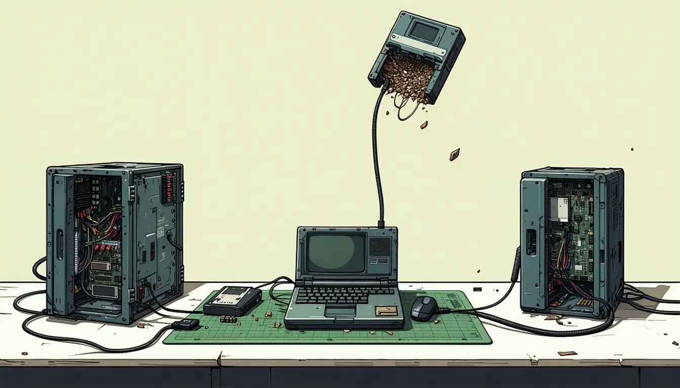 Illustration accompanying Phone backup can put deleted voice transcripts back after a clean rollback