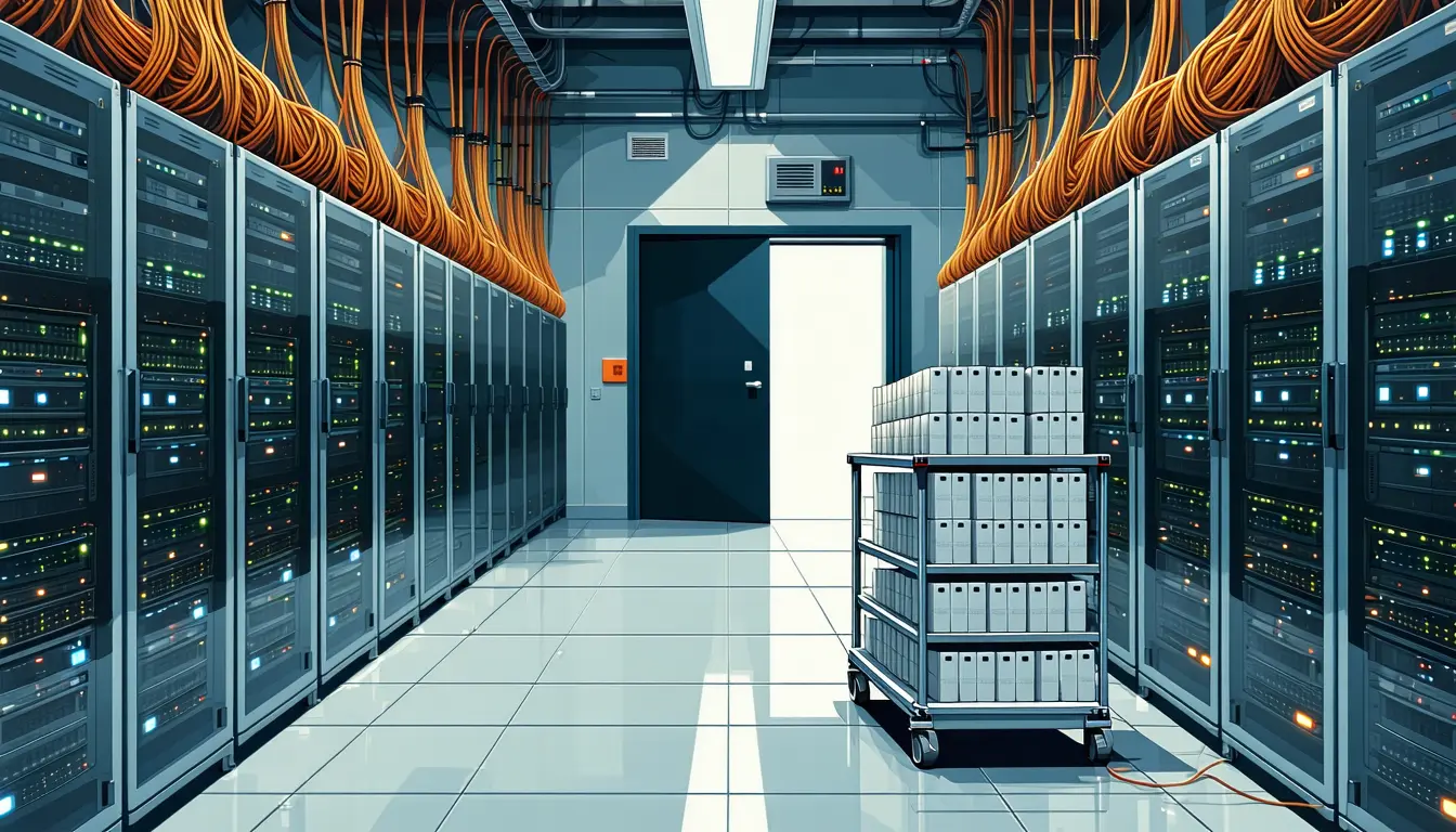Illustration accompanying Resold chat logs move distillation outside the origin lab's request telemetry