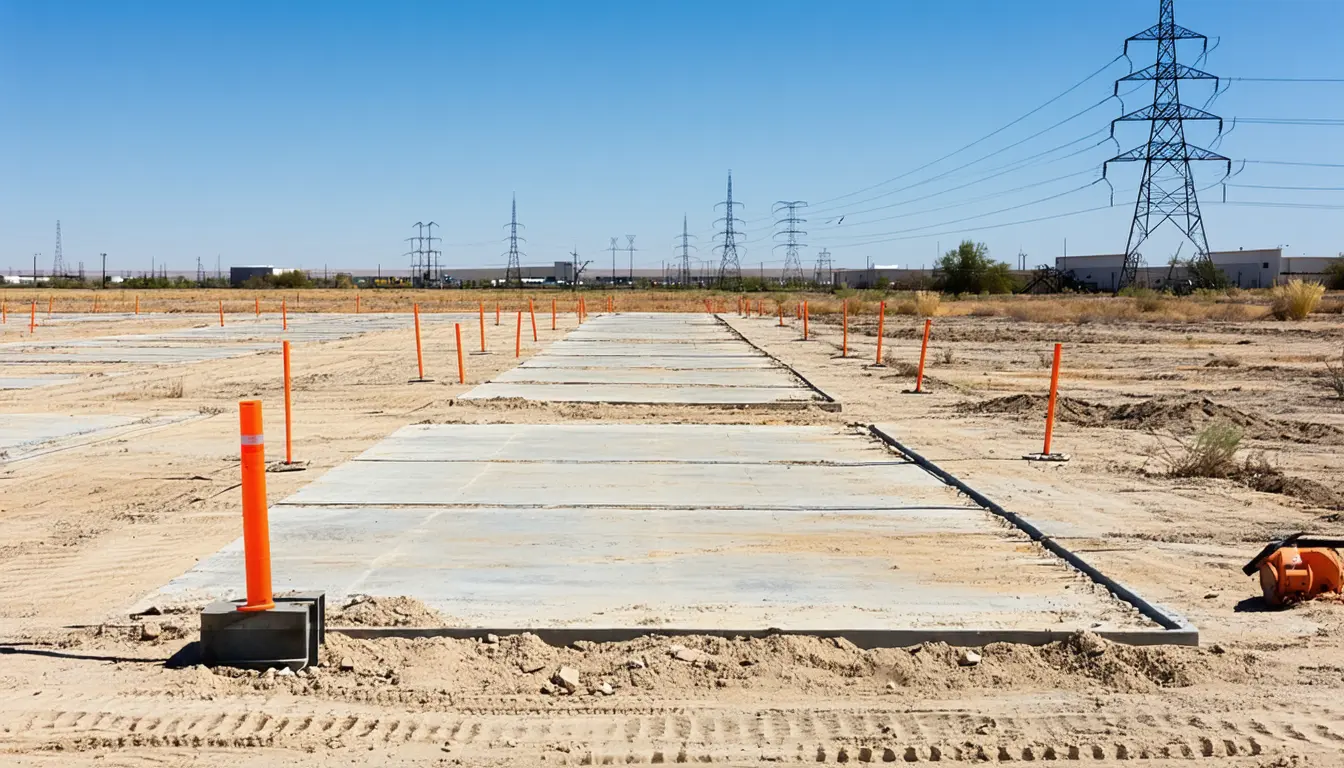 Illustration accompanying SovAI's $6M offering funds the engineering that comes before a 100-megawatt campus