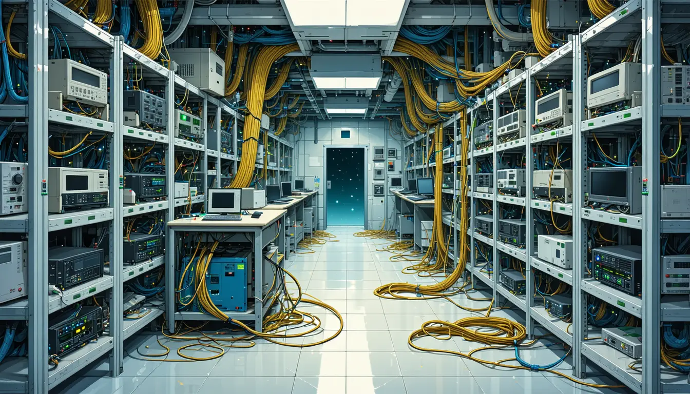 Illustration accompanying Deloitte's pilot-to-production figure counts executives above a 40% threshold