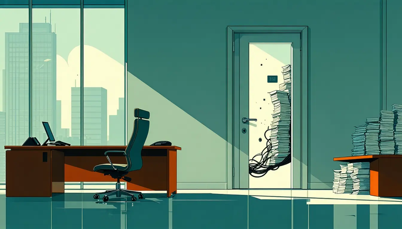 Illustration accompanying Why Leaders Fail Under Pressure: It's the Environment, Not a Lack of Discipline
