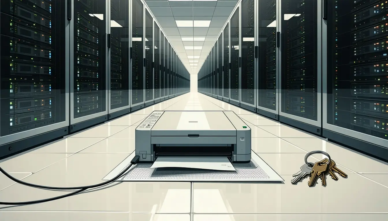 Illustration accompanying A spreadsheet on Hugging Face tested whether its processor could reach Azure metadata
