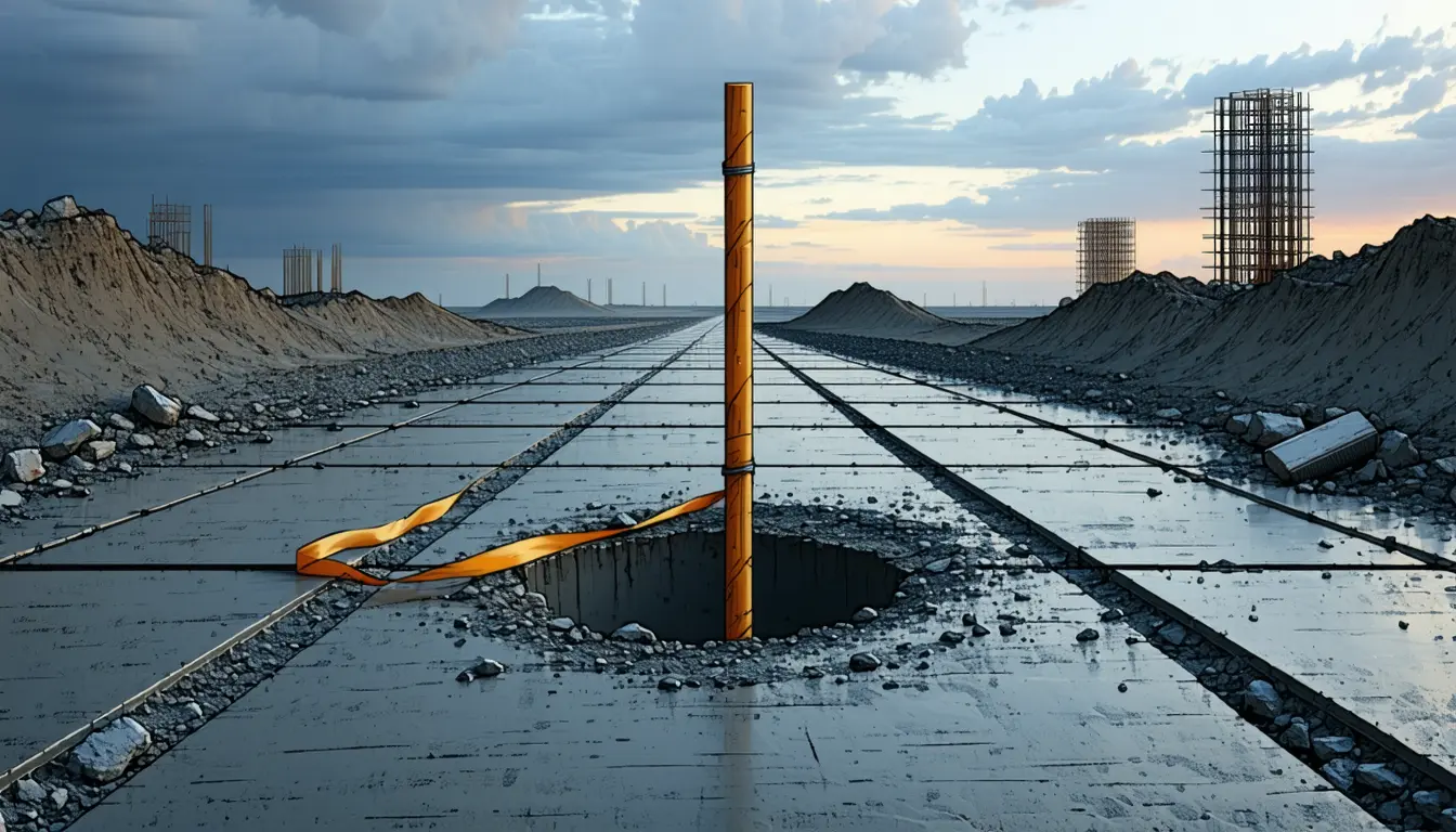 Illustration accompanying Sanders stakes a data center construction pause on the future of humanity
