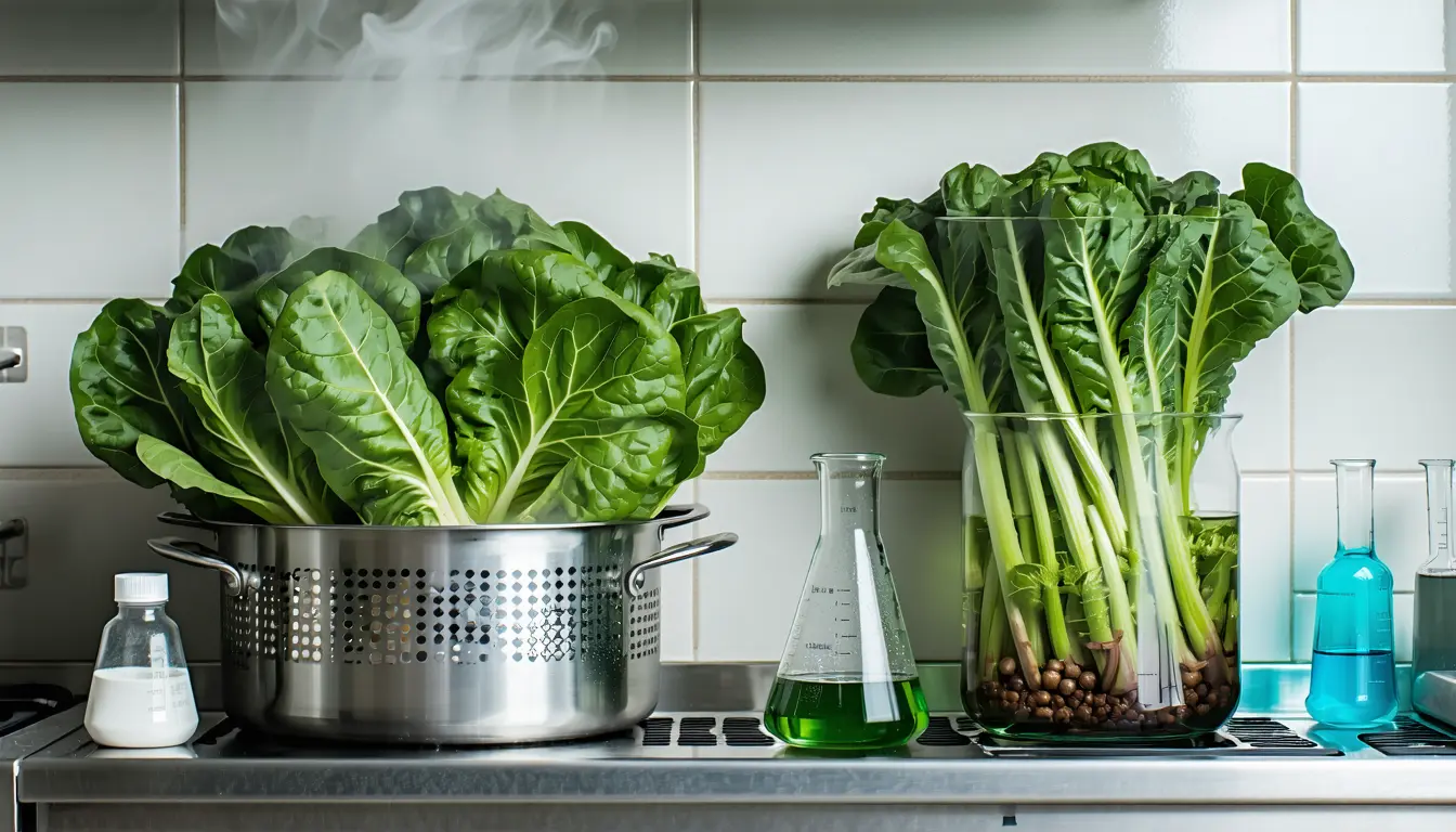 Illustration accompanying Steamed spekboom leaves tested higher in vitamin C than raw ones at the University of the Free State