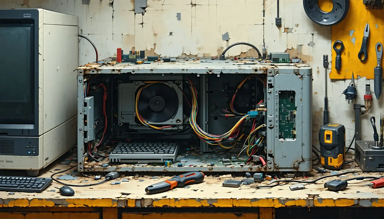 Illustration accompanying A one-element edit to a compiled class registered a Forge mod's handlers on a dedicated server