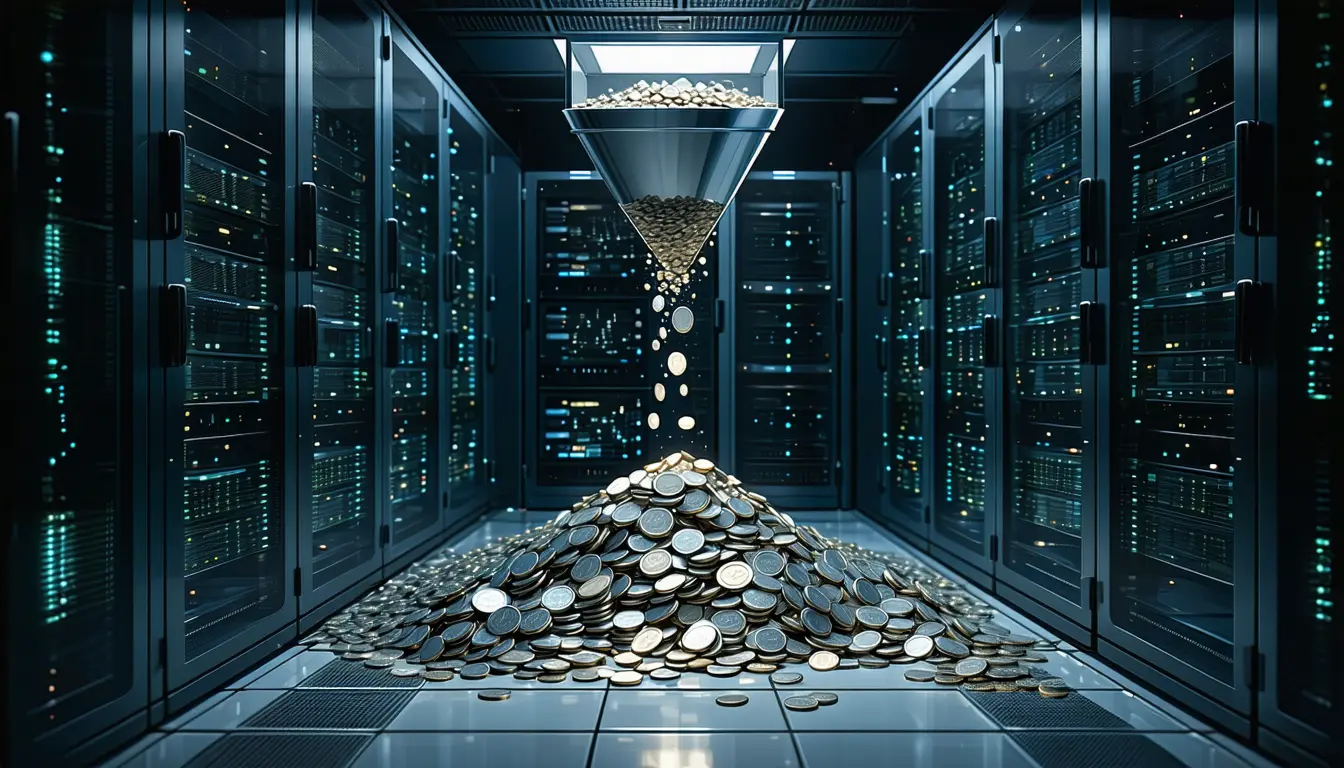 Illustration accompanying A t3.large held at 100% CPU pays more in credit overage than for the instance itself
