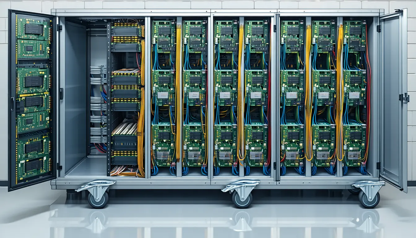 Illustration accompanying Firing 4.8% of the weights per token still leaves 125GB to keep resident